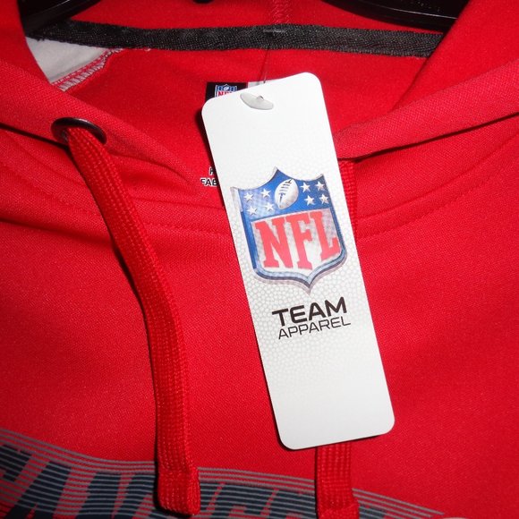Buccaneers NFL TA TX3 Warm Red Hoodie Sweatshirt - Picture 5 of 6